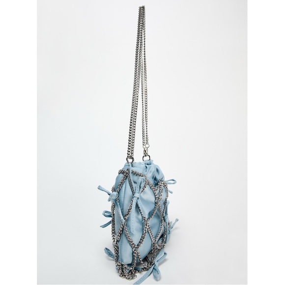 Zara mini bucket bag with bows - Picture 8 of 9